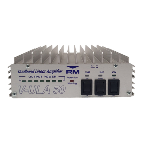 RM V-ULA 50 User manual