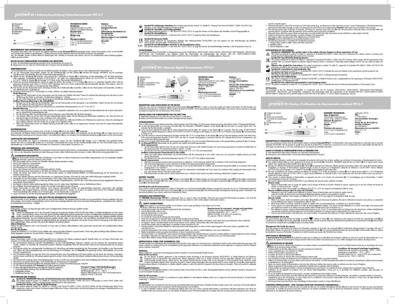 ProMed PFT-3.7 manual