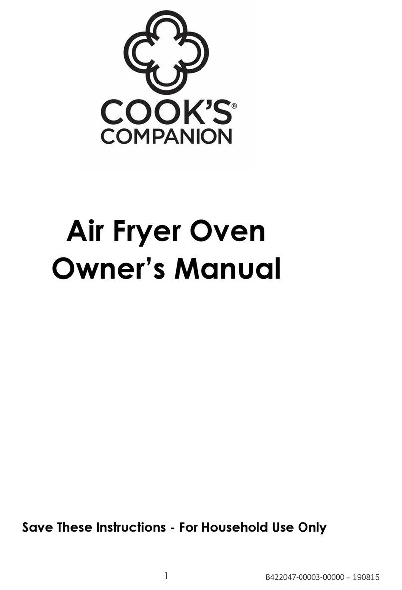Cook's Companion B422047-00003-00000 owner's manual