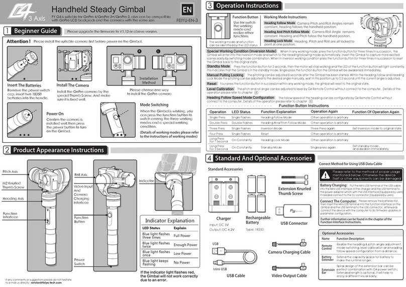 FeiYu Tech FY G4 manual