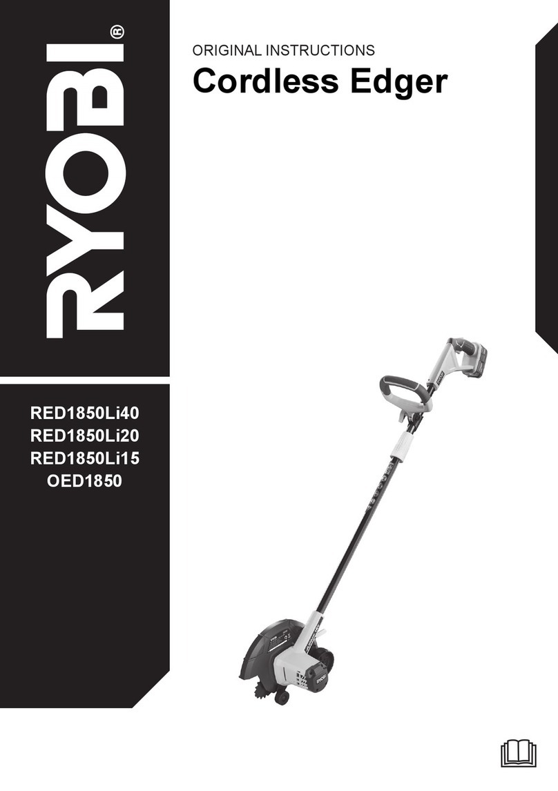 Ryobi RED1850Li40 User manual Ryobi RED1850Li40 User manual