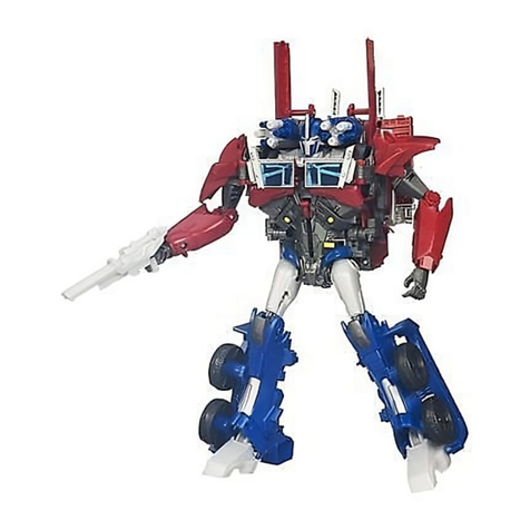 Hasbro Transformers Prime Optimus Prime Autobot quick start guide