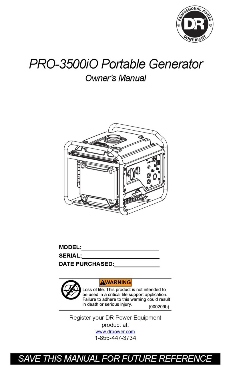 DR PRO-3500iO owner's manual
