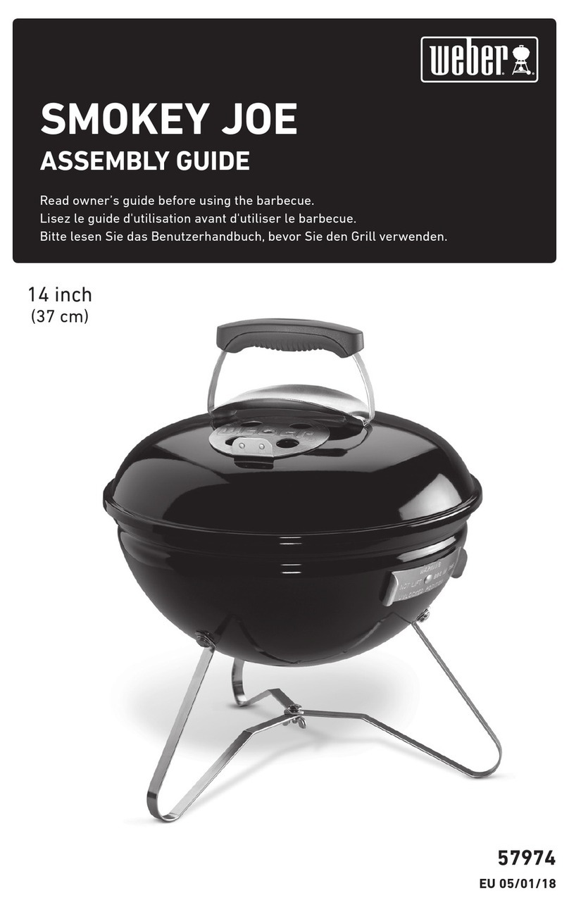 Weber Smokey Joe Assembly guide