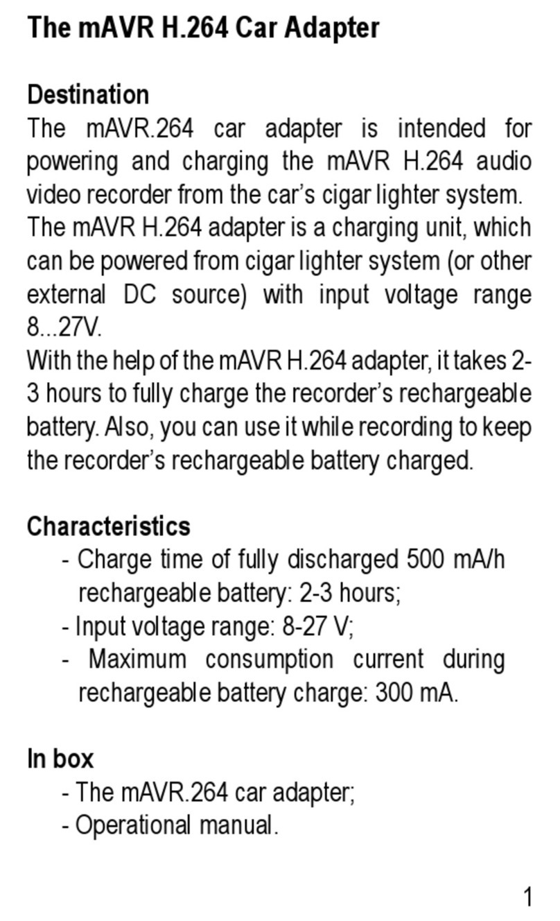 TS-market mAVR H.264 User manual
