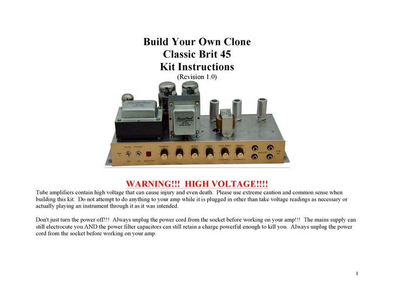BYOC CLASSIC BRIT 45 instructions