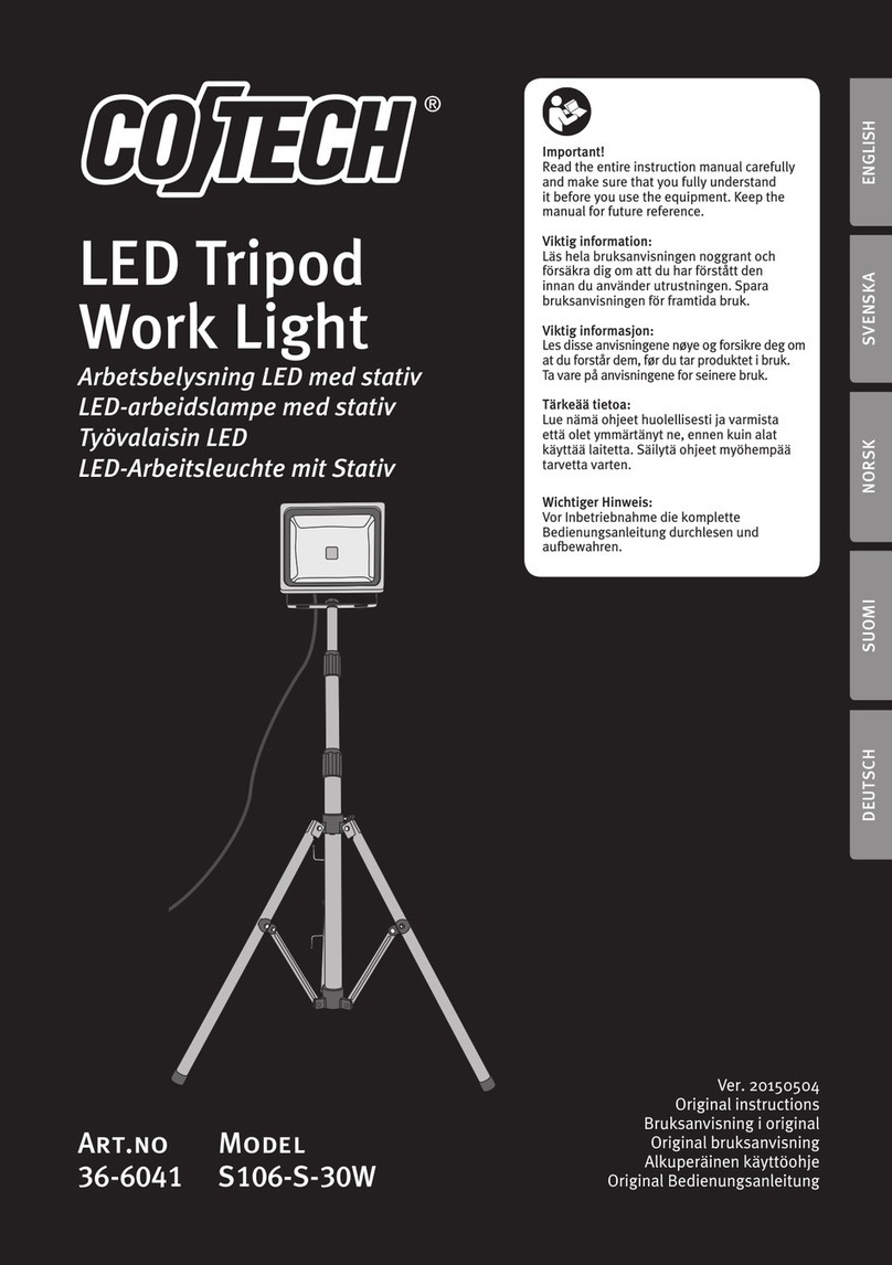 CO/Tech S106-S-30W User manual