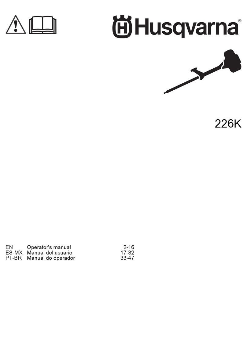 Husqvarna 226K Operator's manual