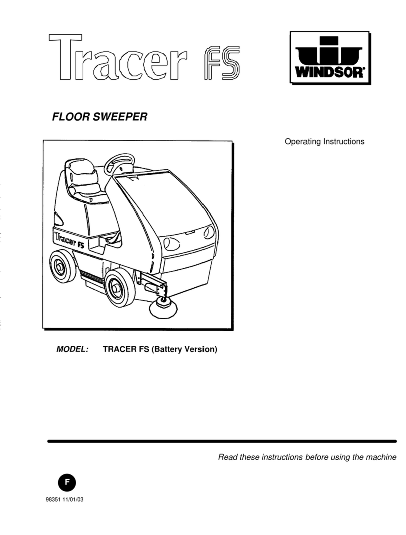 Windsor TRACER FS operating instructions