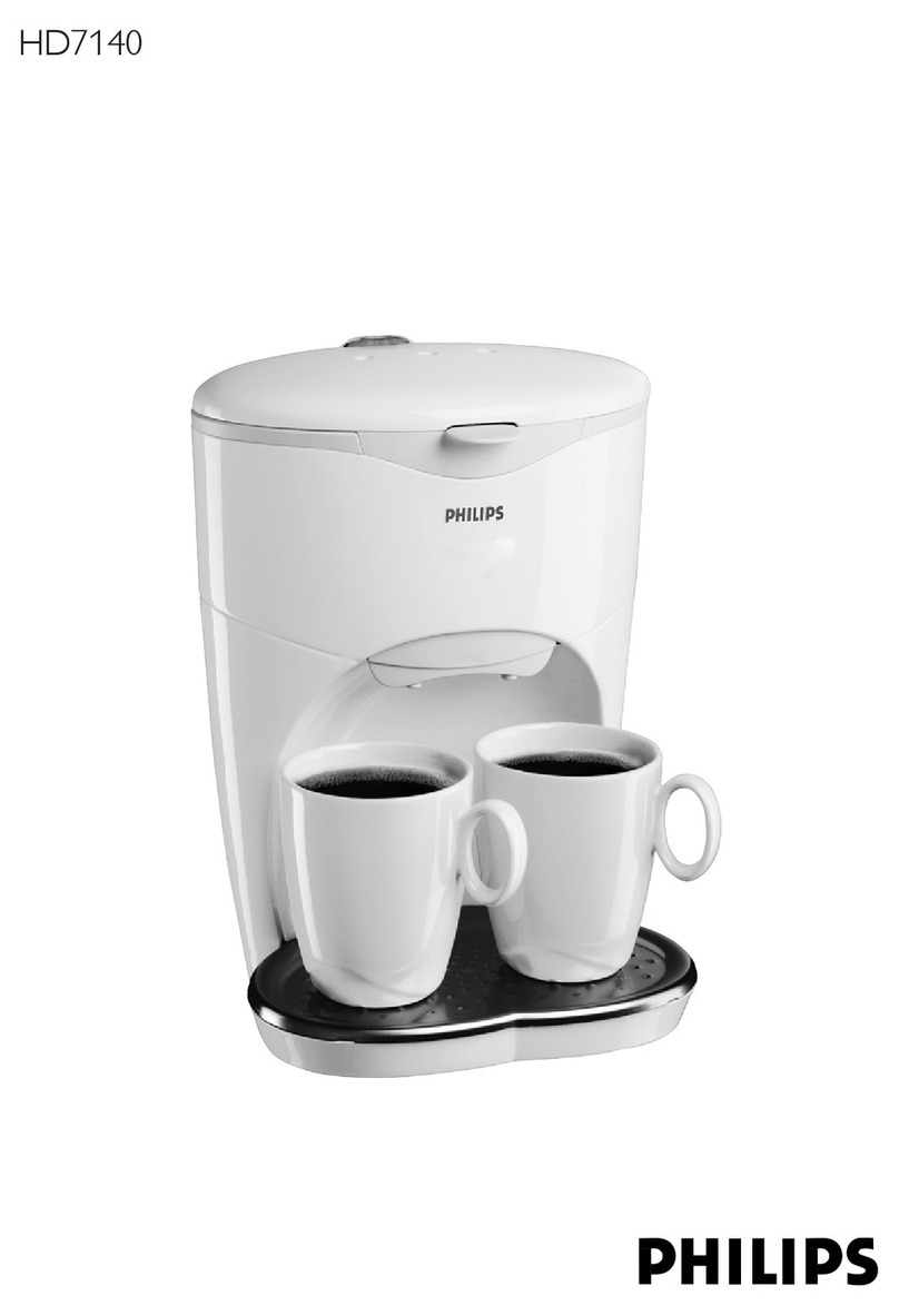 Philips Essence HD7140 User manual