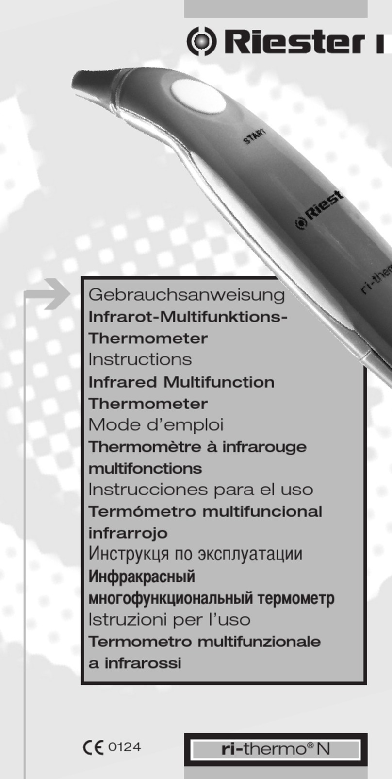 Riester ri-thermo N instructions