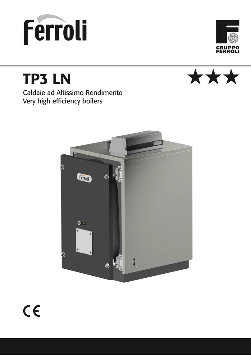 ferolli TP3 LN Technical Manual - Installation - User and Maintenance ferolli TP3 LN Technical Manual - Installation - User and Maintenance