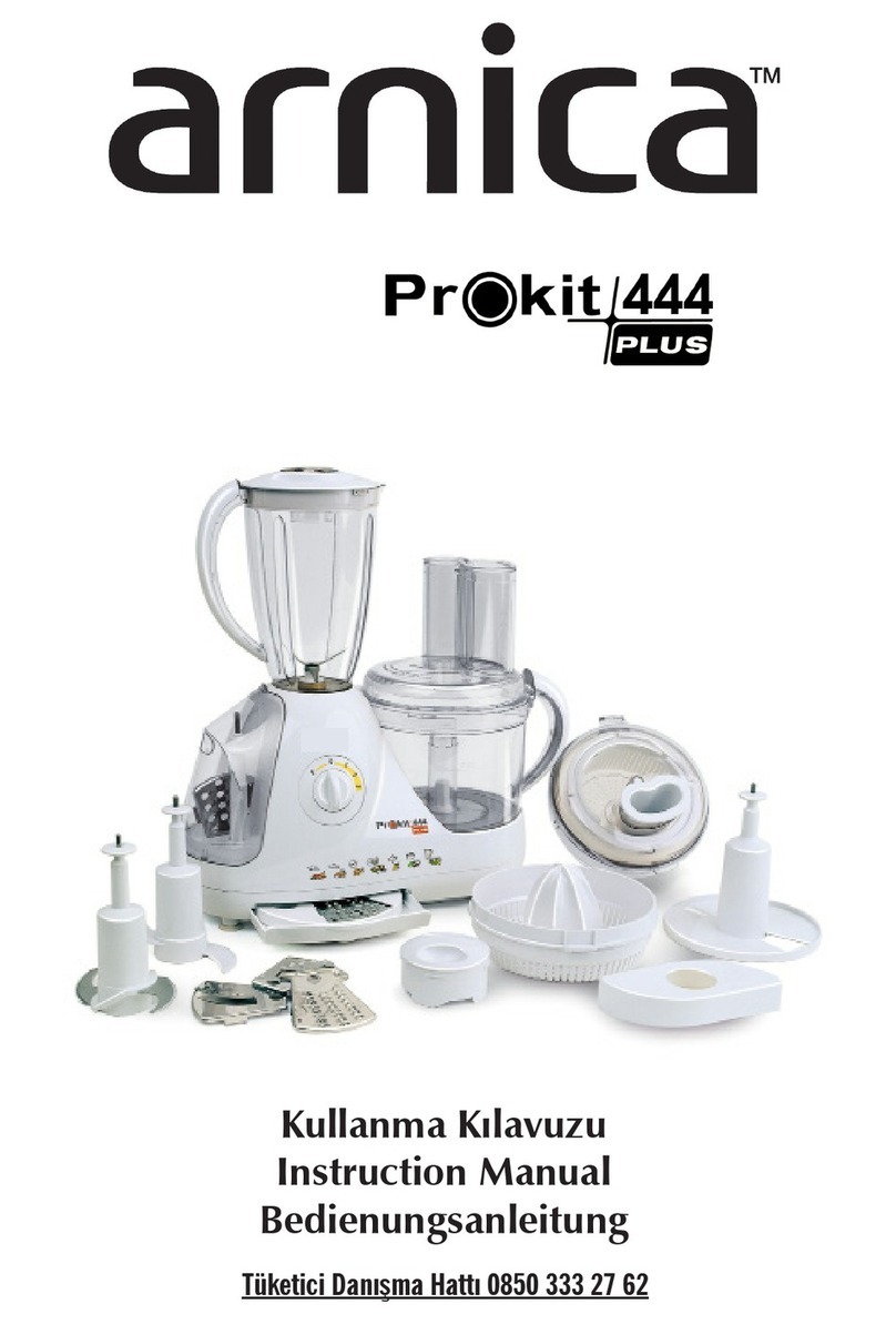 Arnica Prokit 444 PLUS instruction manual