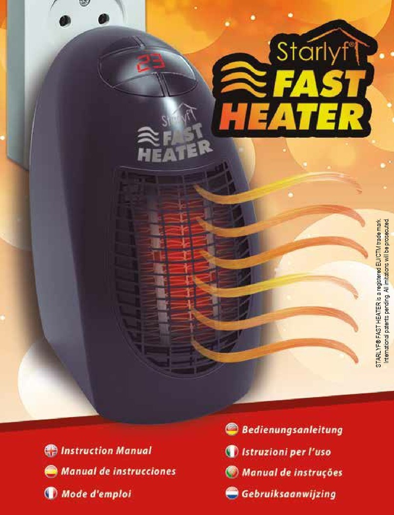 Starlyf Fast Heater instruction manual
