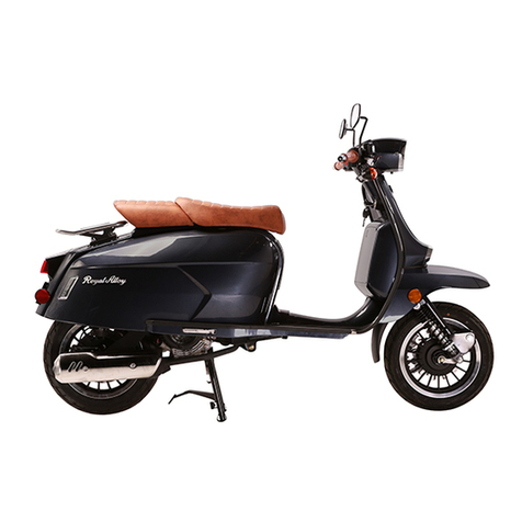 Royal Alloy Grand Tourer 150 Operation manual