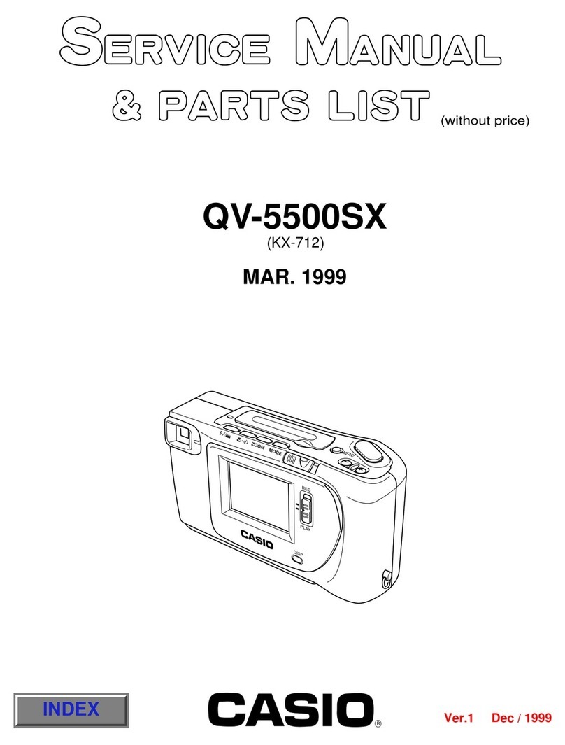 Casio QV-5500SX Troubleshooting guide