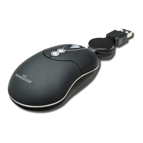 Manhattan MM1 Optical Mobile Mini Mouse Quick install guide
