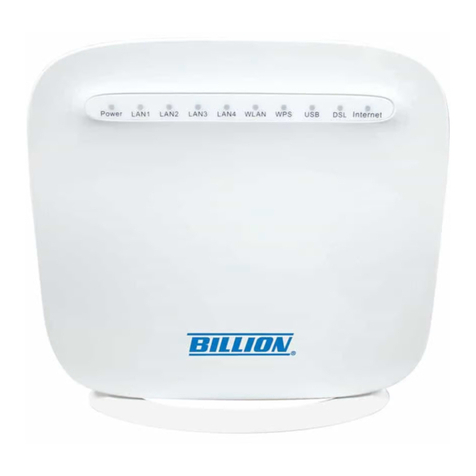Billion BiPAC 8800NL User manual