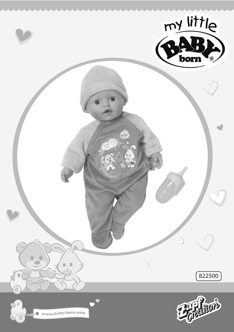 Zapf Creation BANY born 822500 User manual