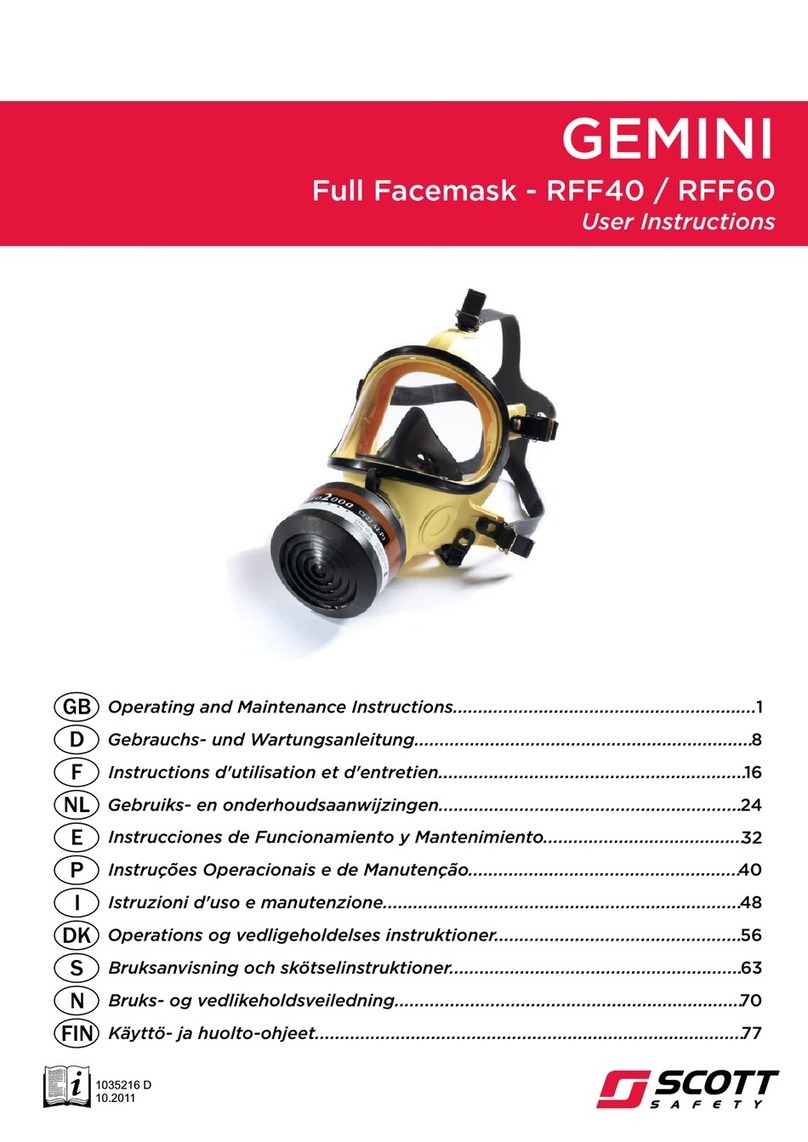 Scott GEMINI RFF40 Manual
