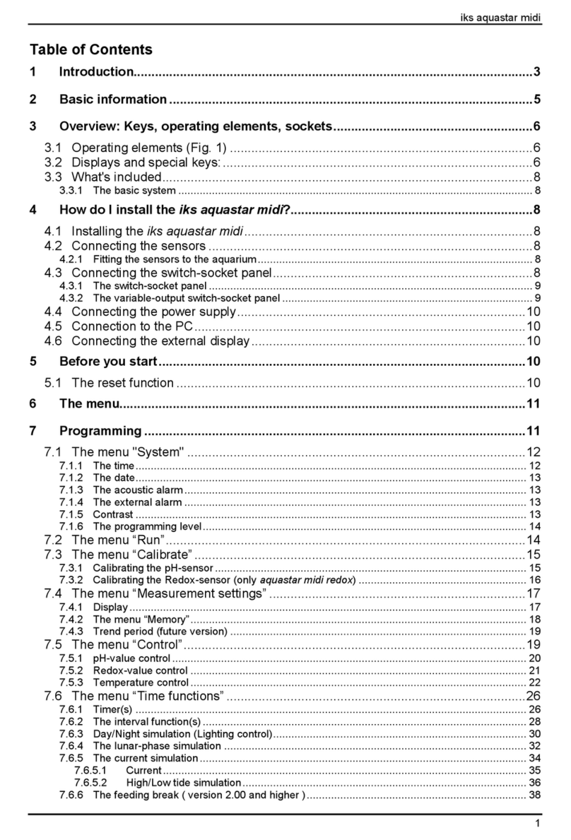 iks aquastar midi manual