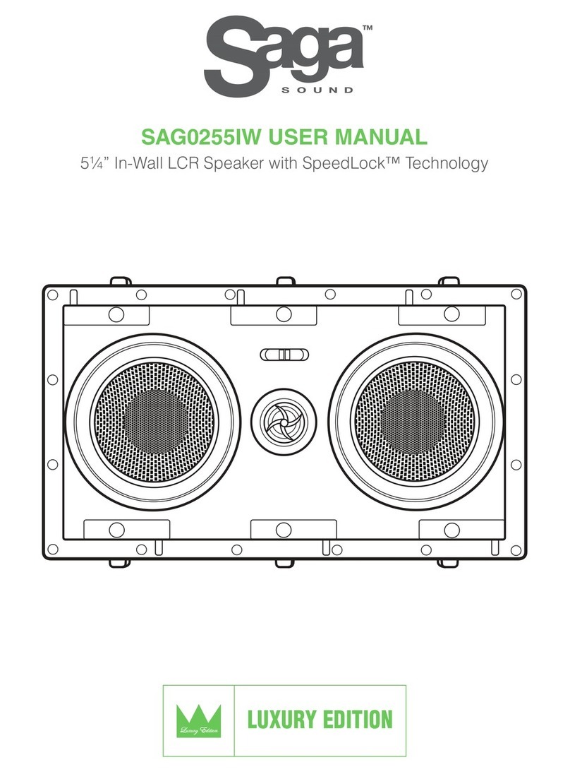 Saga SAG0255IW user manual