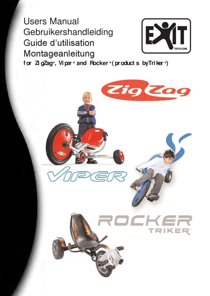EXIT Toys Triker ZigZag user manual