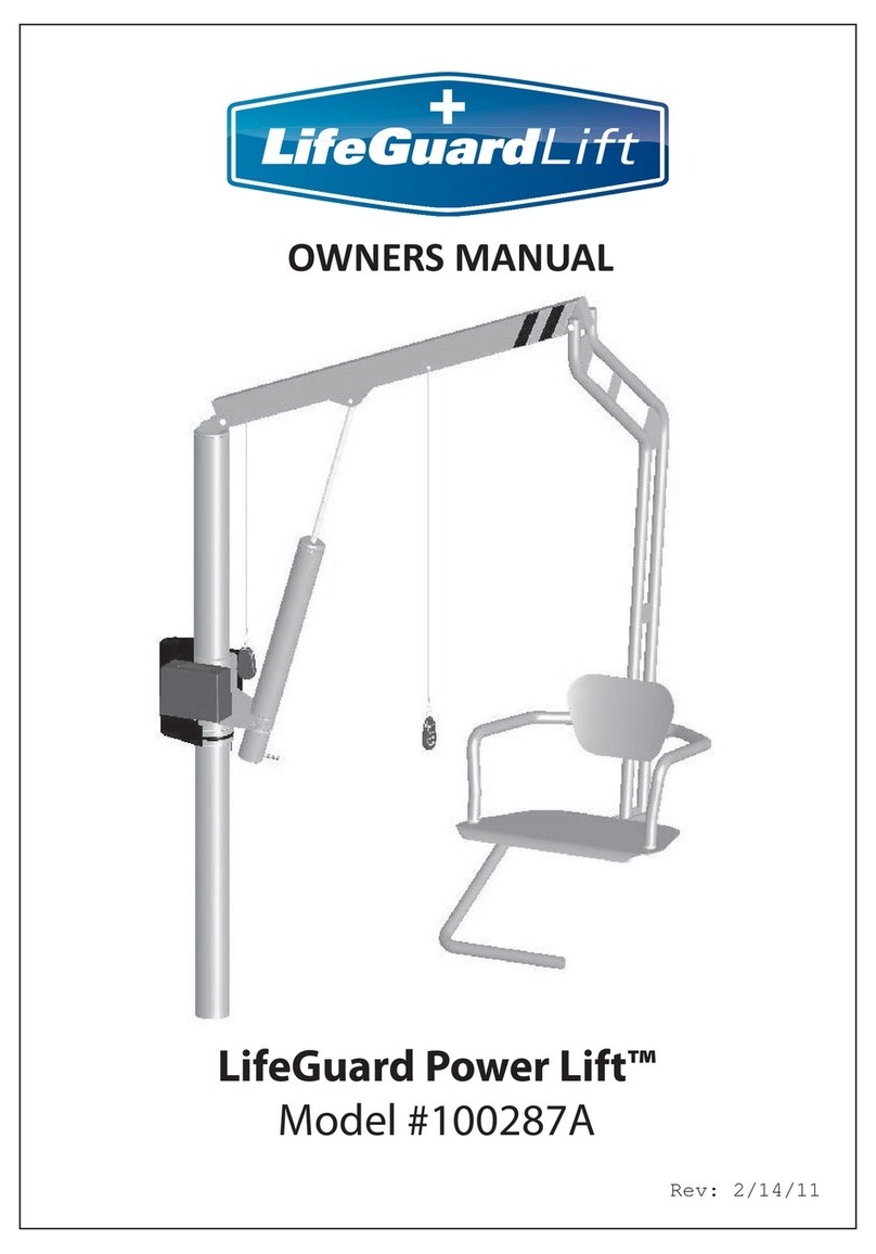 LifeGuard Lift LifeGuard Power Lift Series owner's manual