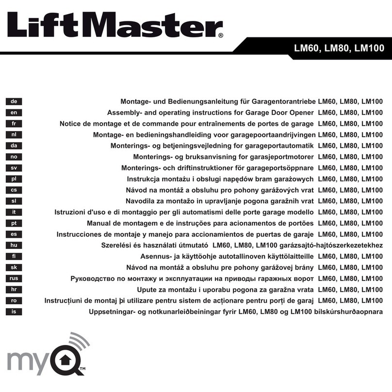 Chamberlain LiftMaster LM60 User manual