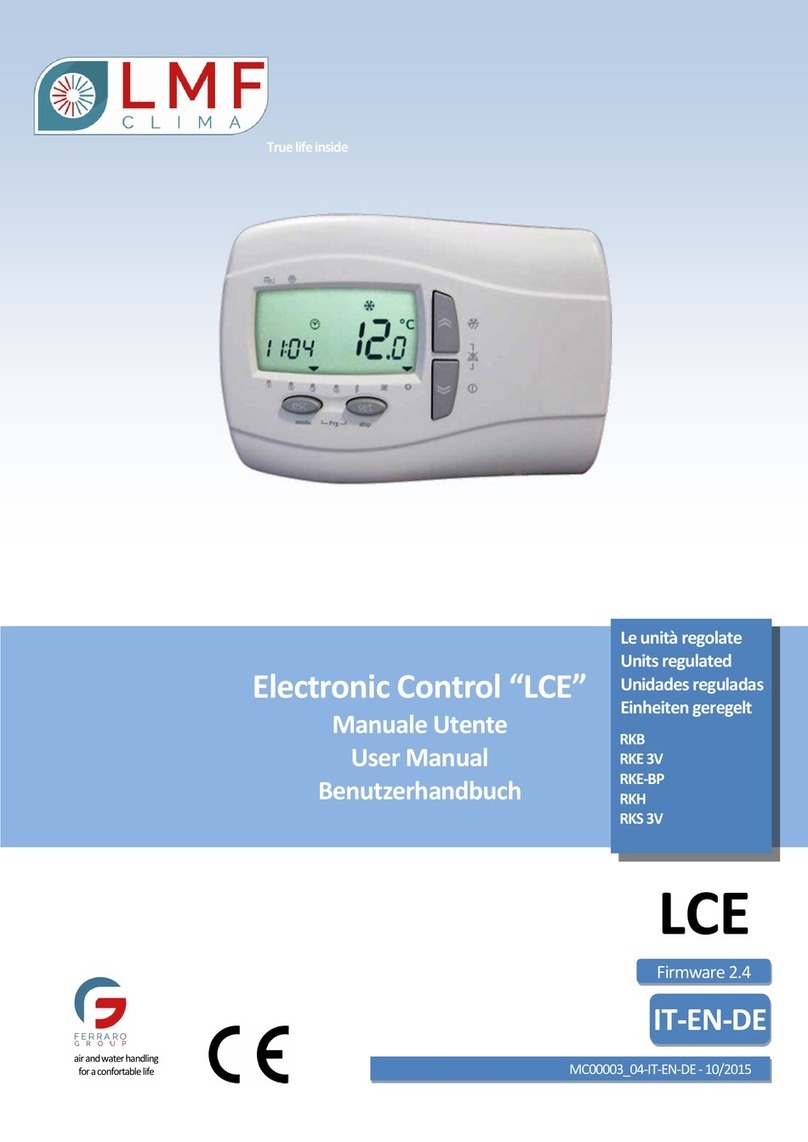 LMF Clima LCE user manual LMF Clima LCE user manual