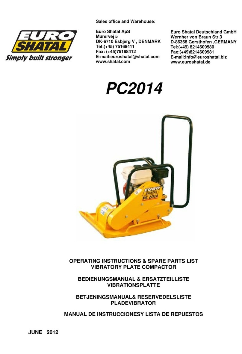 Euro Shatal PC2014 User manual