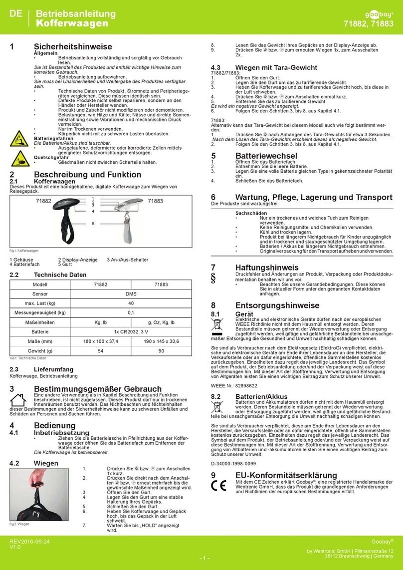 Goobay 71883 user manual