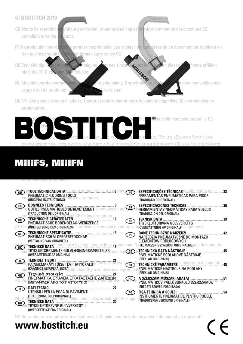 Bostitch MIIIFS Original instructions