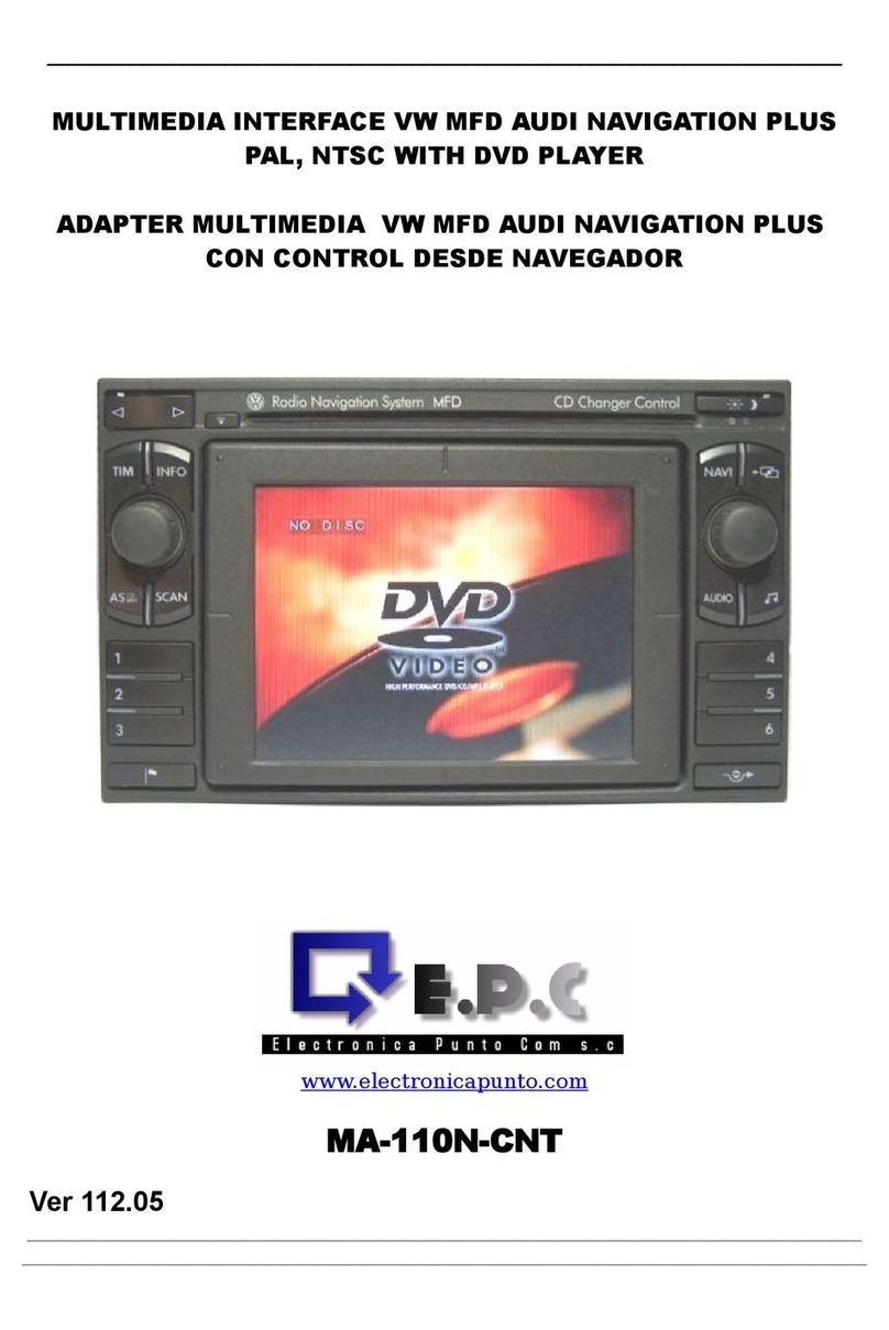 E.P.C MA-110N-CNT User manual