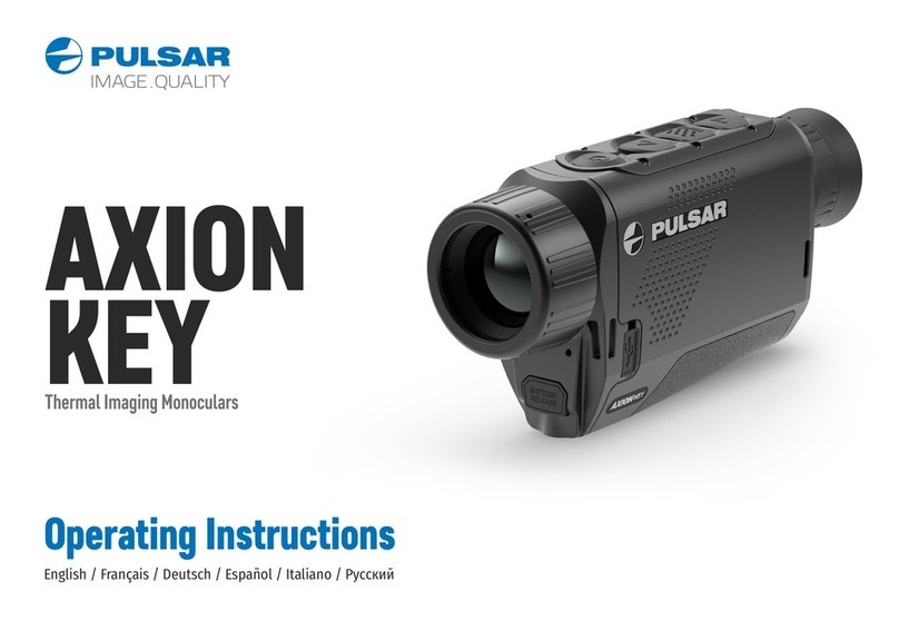 Pulsar Axion Key operating instructions