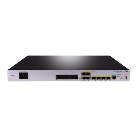 H3C MSR3610-X1 User manual