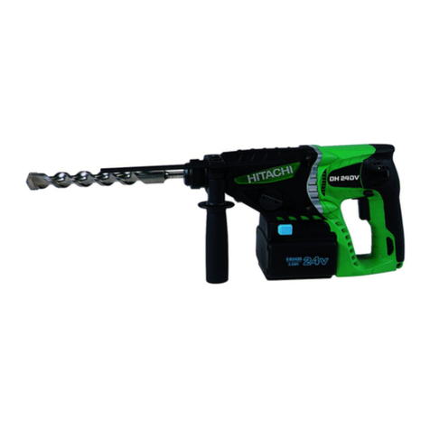 Hitachi Koki Hitachi DH 24DV User manual