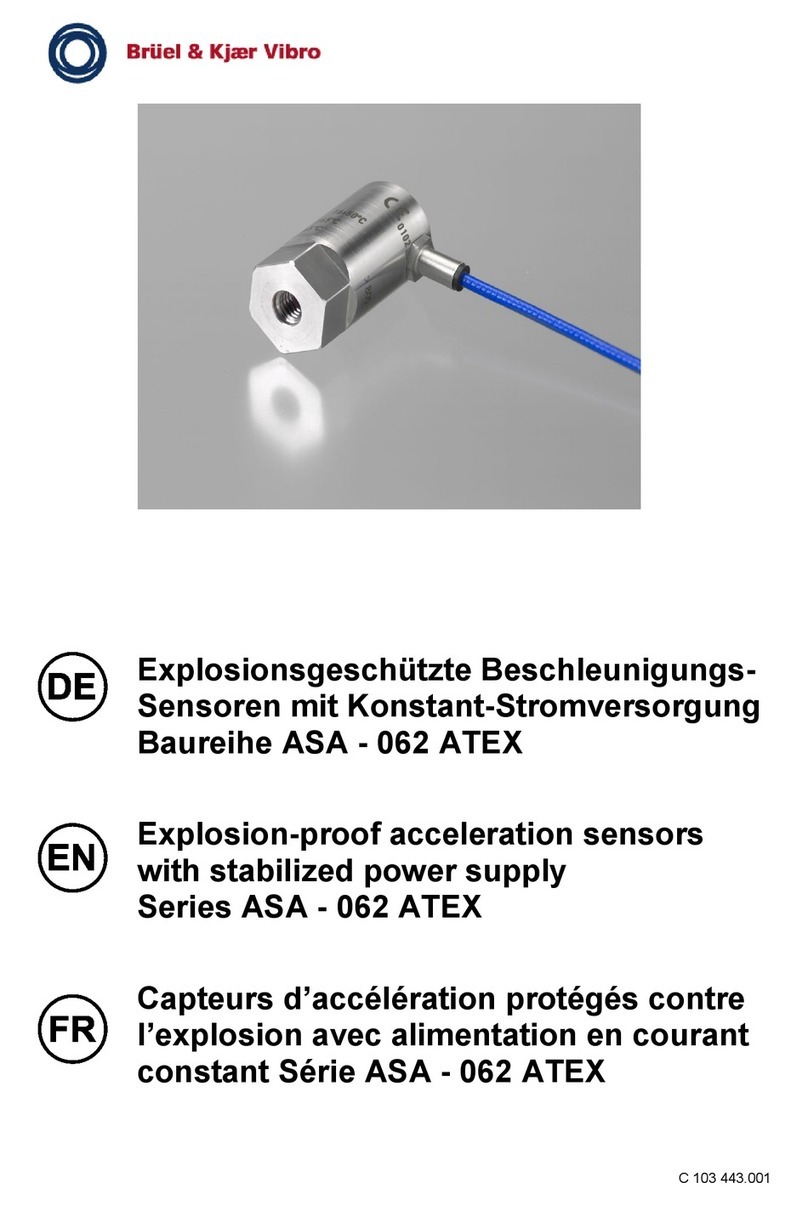 Brüel & Kjaer Vibro ASA-062 ATEX Series manual