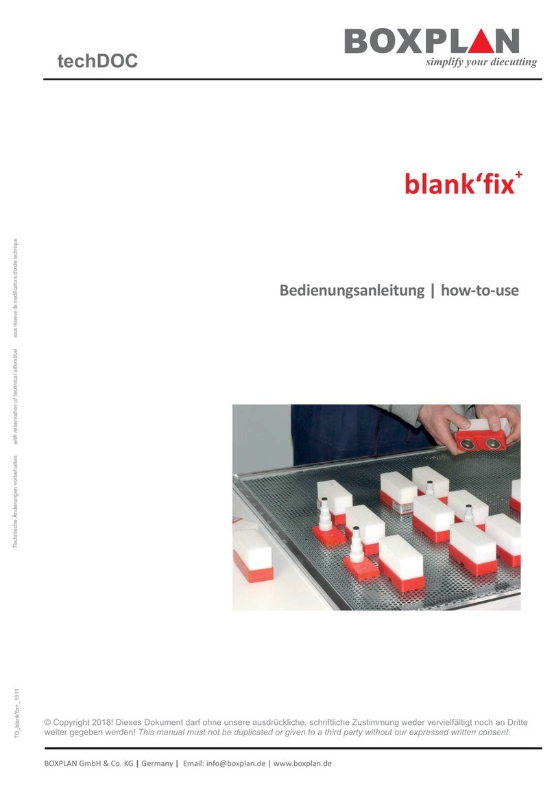 BOXPLAN blank'fix+ How to use
