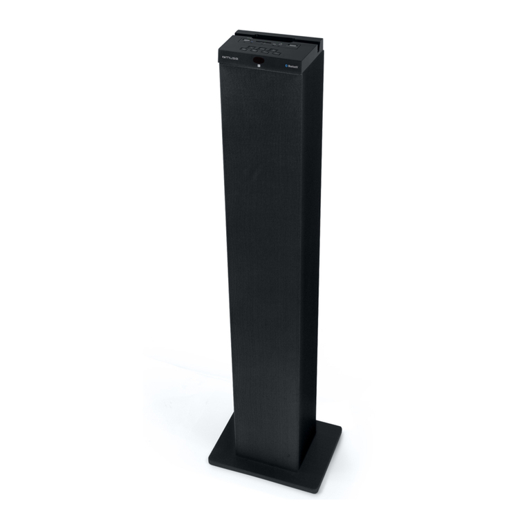 Muse M-1250 BT User manual