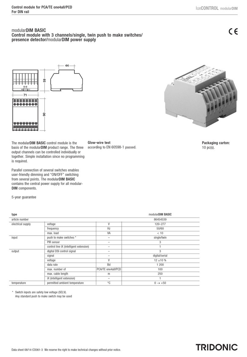 Tridonic modularDIM SC manual