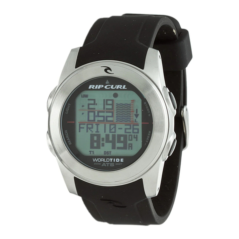 Rip curl World Tide & Time manual