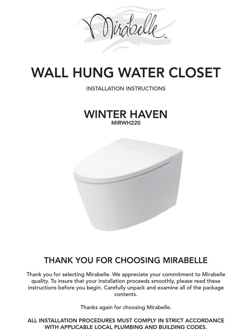 Mirabelle Winter Haven MIRWH220 User manual
