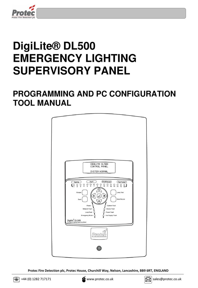Pro-tec Digilite DL500 User manual