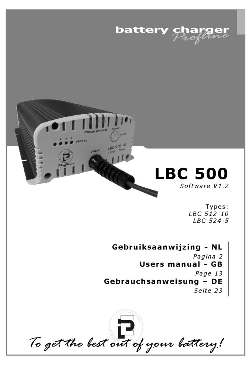 Proosten Electronics Profline LBC 500 user manual