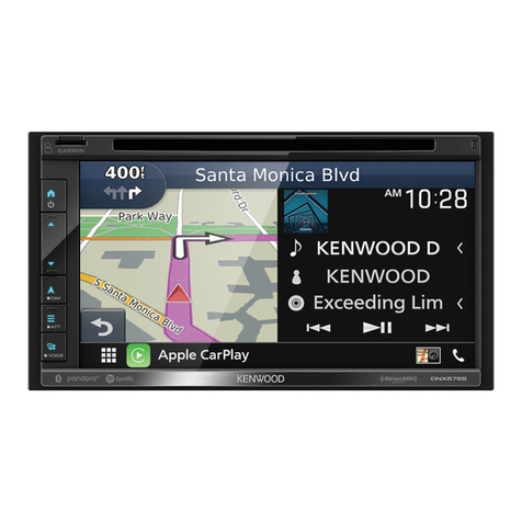 Kenwood DNX996XR User manual