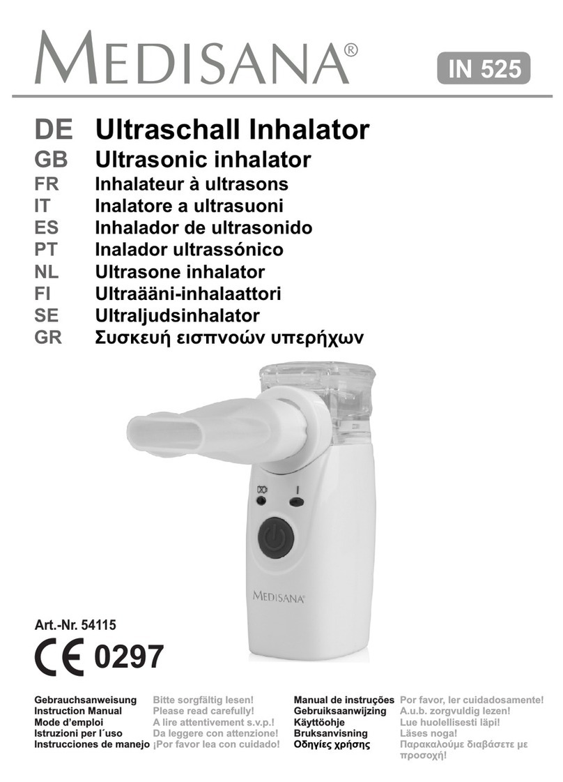 Medisana IN 525 instruction manual