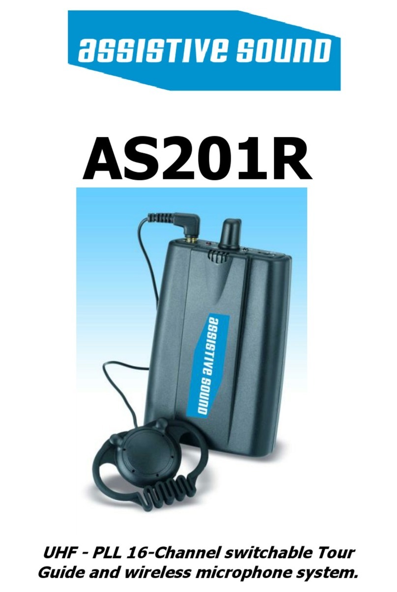 Assistive Sound AS201R quick start guide