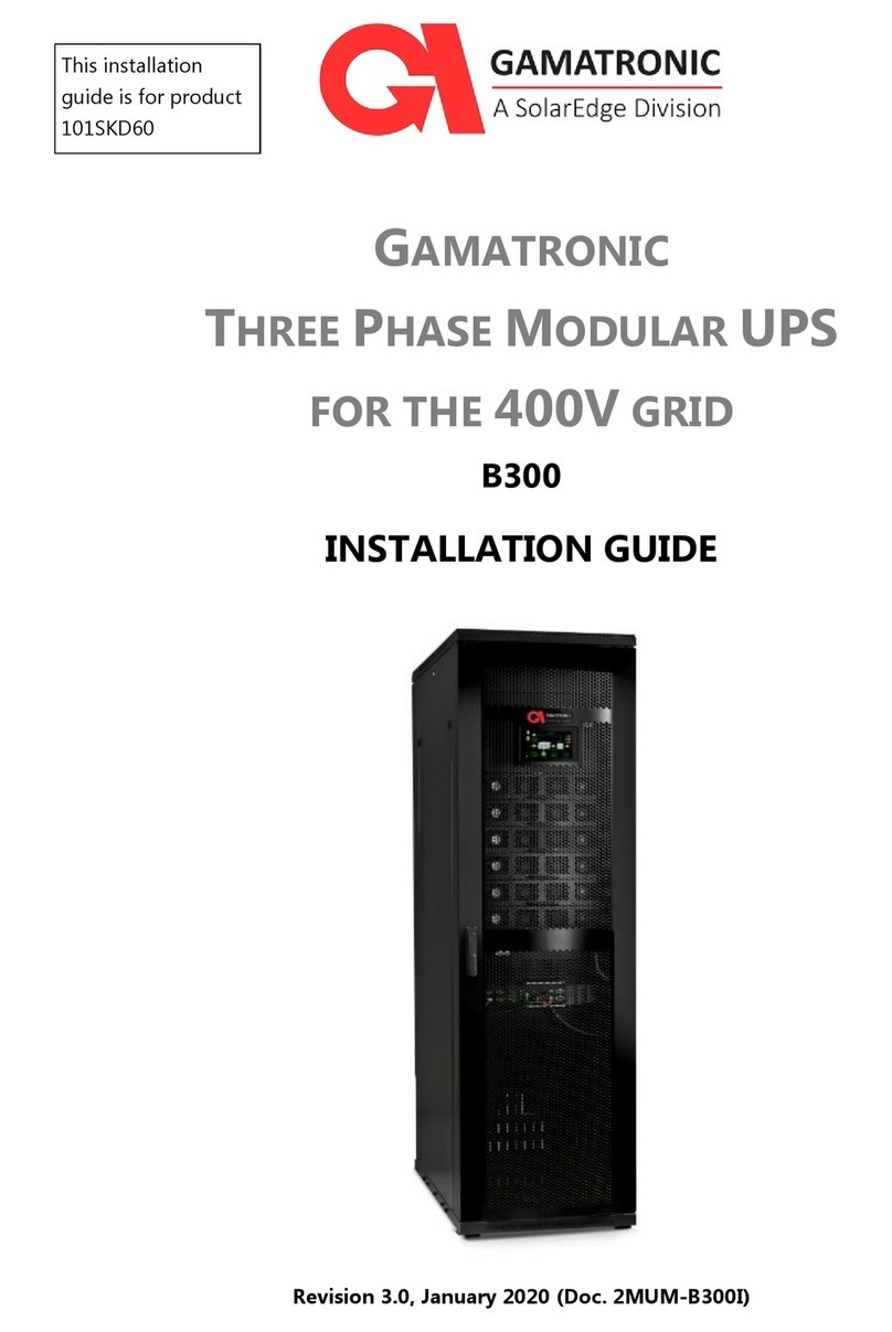 SolarEdge Gamatronic B300 installation guide