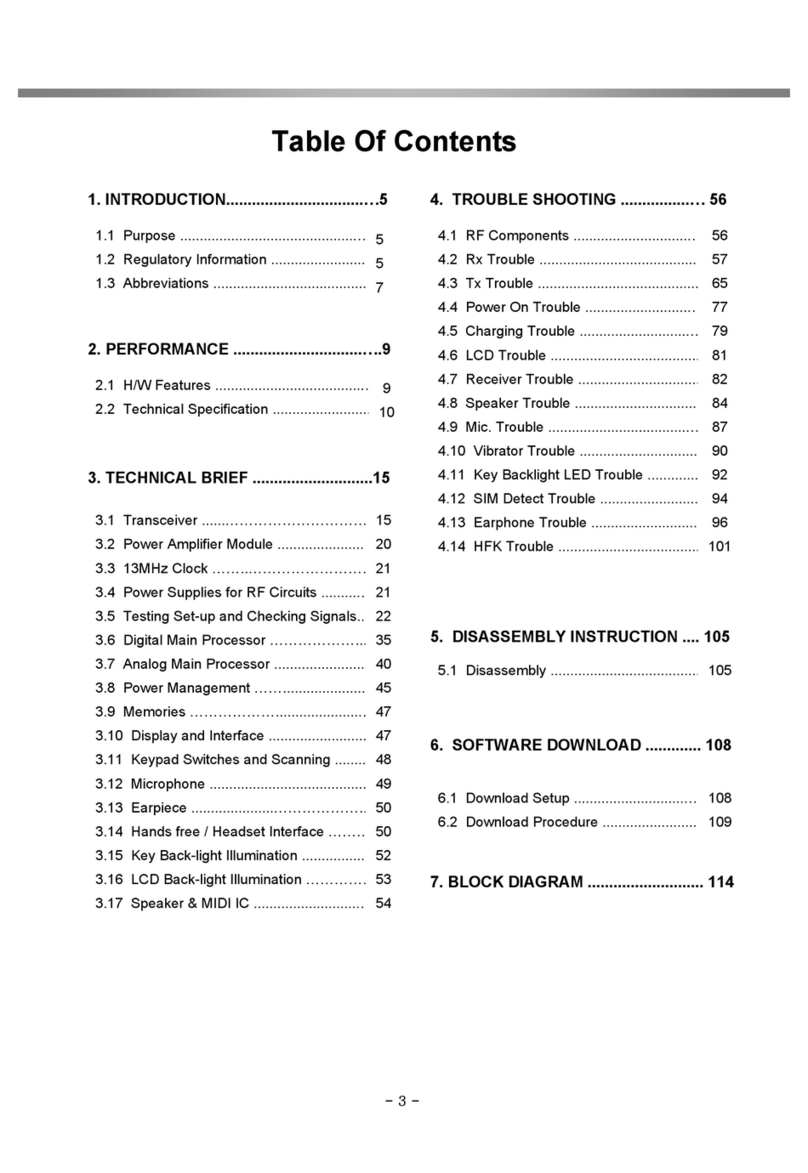 LG G3100 User manual